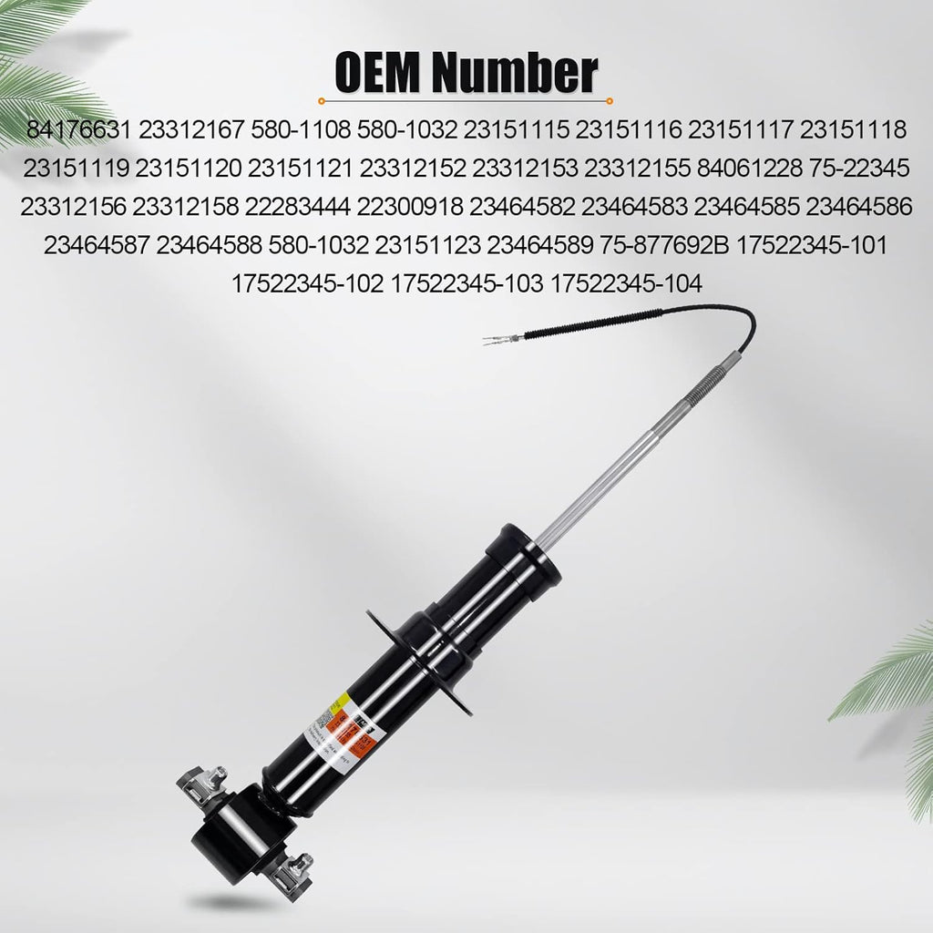 2PCS Front Shocks Absorbers Struts Electronic Magnetic G277837