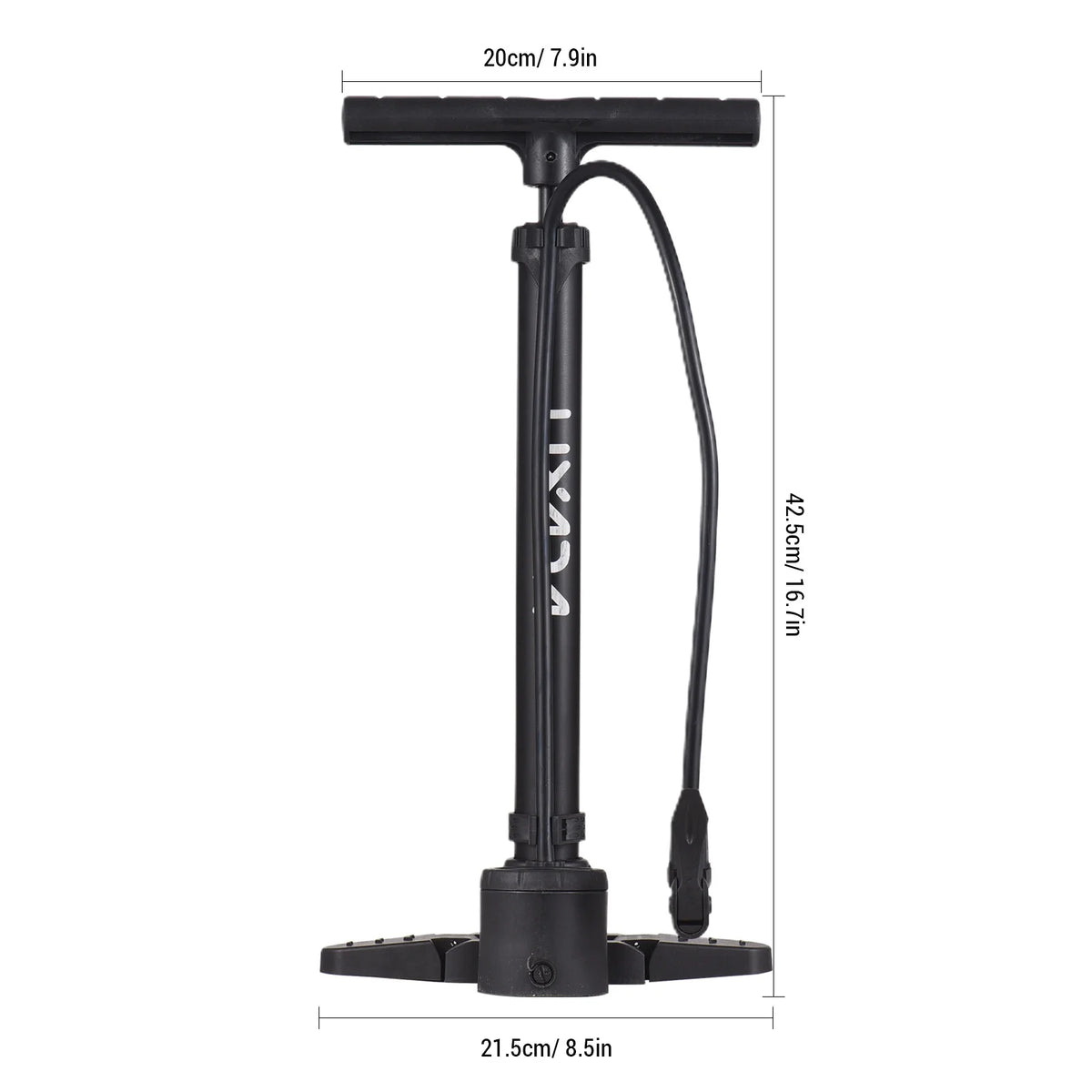 Floor Pump with Pressure Gauge S773834