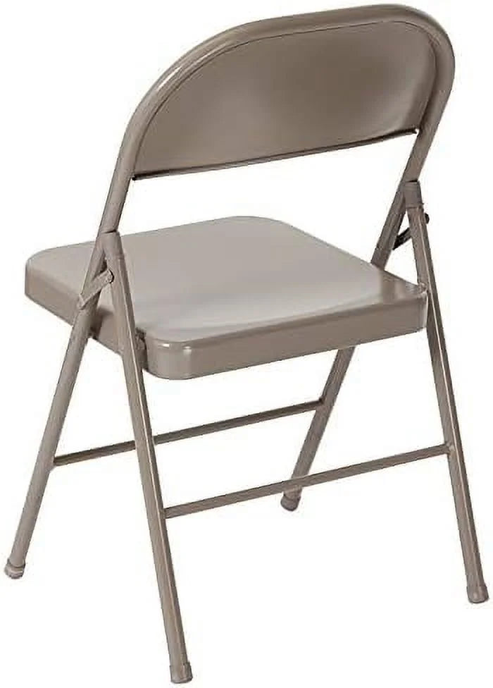 10 Pack Gray Metal Folding Chair W828