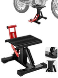 Motorcycle Dirt Bike Stand, 1000Lbs Capacity Height Adjustable Lift Jack - Black W656