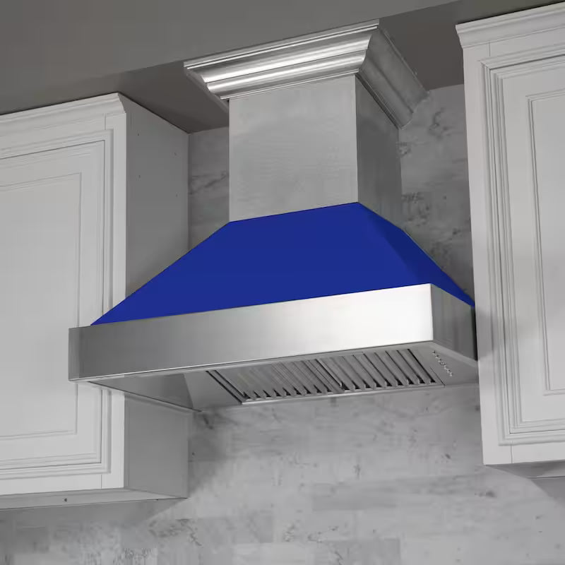 48 in. 700 CFM Ducted Wall Mount Range Hood in Stainless Steel D49929