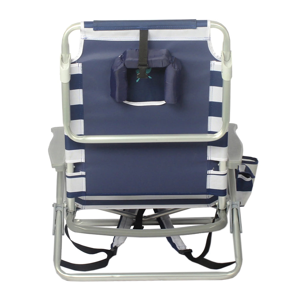 Stripped Blue Beach Chair V814604