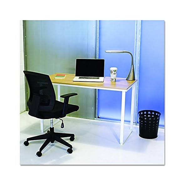 47 1/4 inchw x 24 inchd Beech/White Computer Table Desk C167